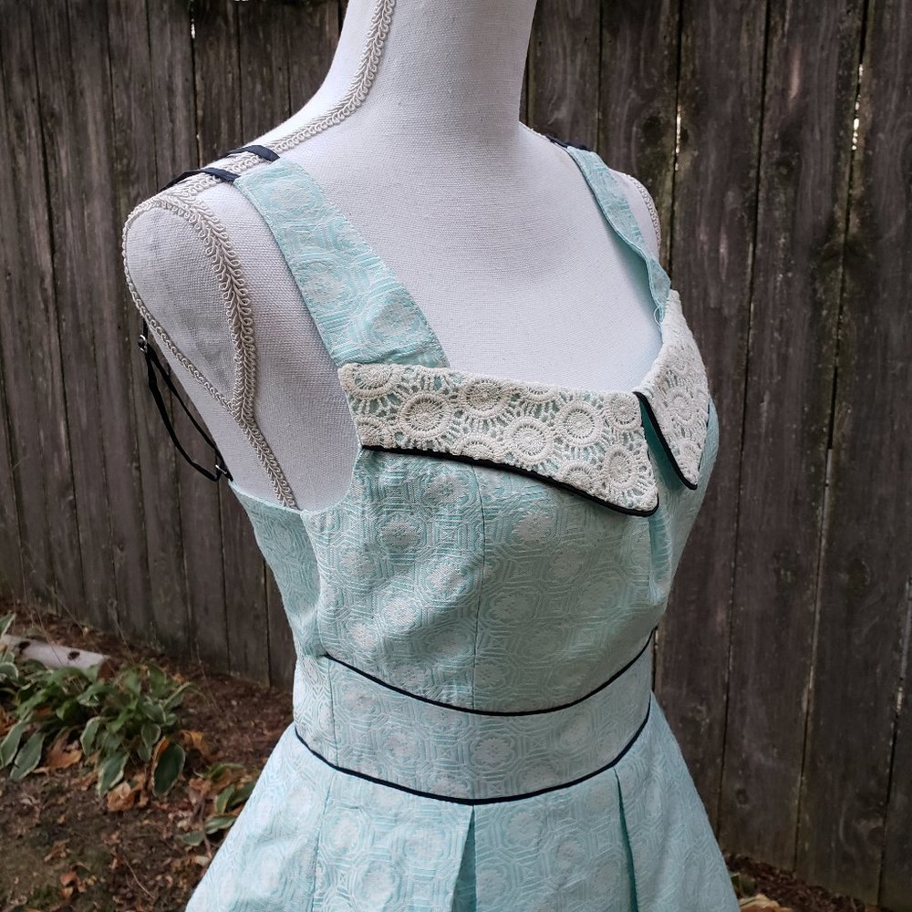 NWT Anthropologie Ryu Halter top A line Dress - Picture 4 of 7